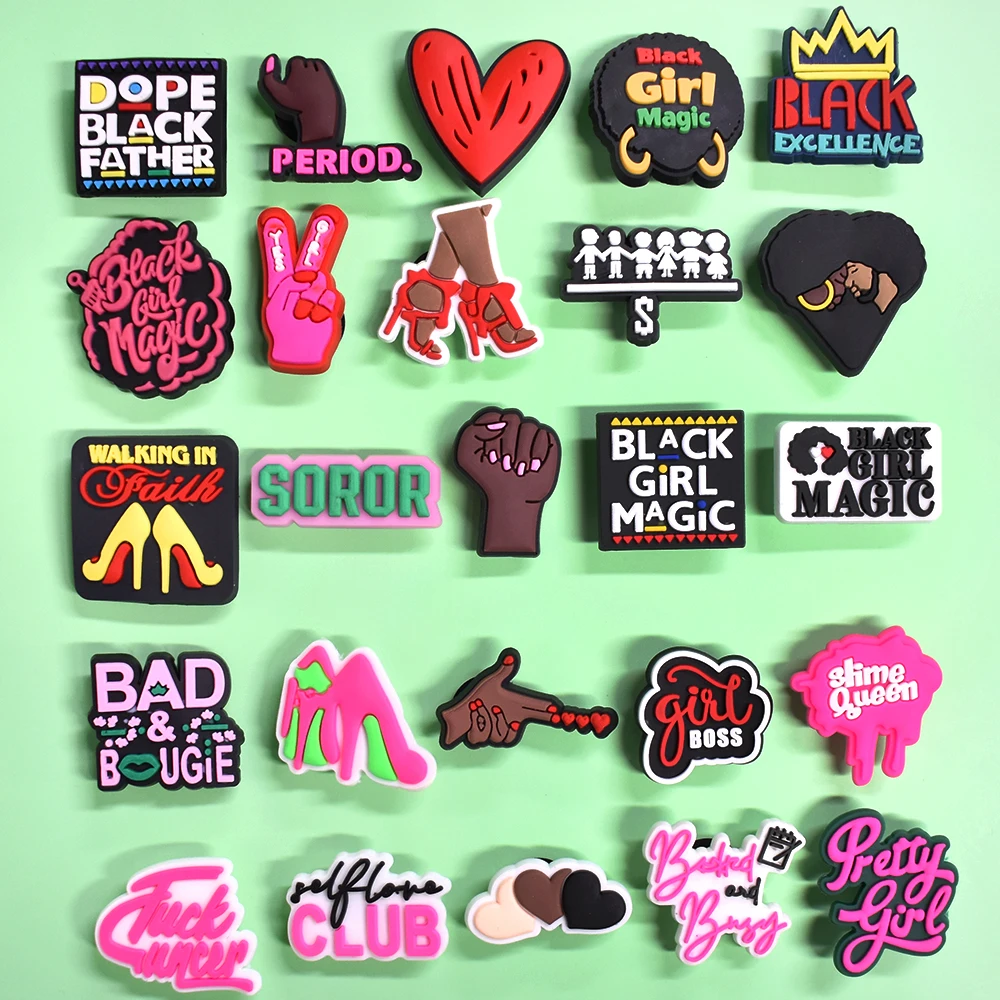 Luxury Designer PVC Charms New Best-Selling Girl Shoe Accessories Soft Cute Charms for Shoes