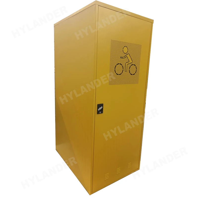Bike cabinet bicycle safe outdoor customized vertical bike storage locker