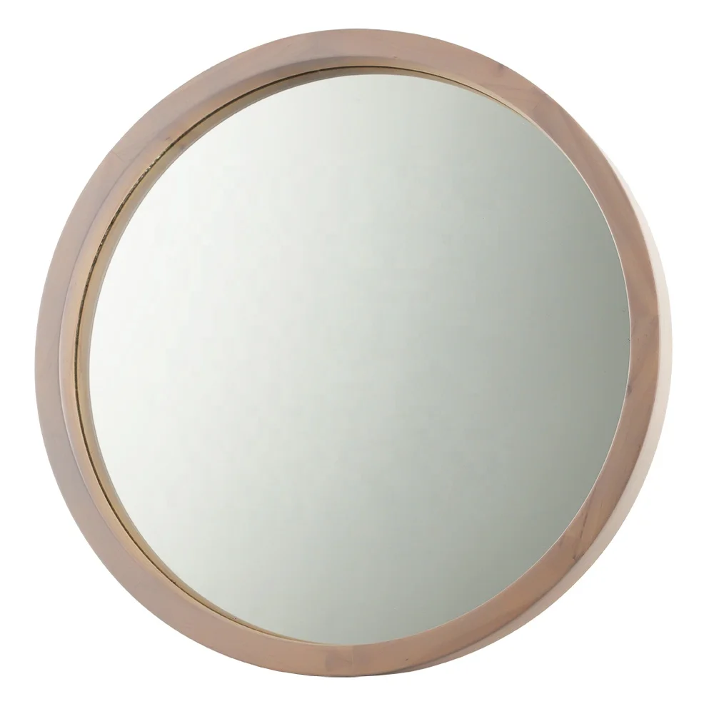 Wholesale Wall  Clock Parts  Real Wood Made Round Wooden Frames