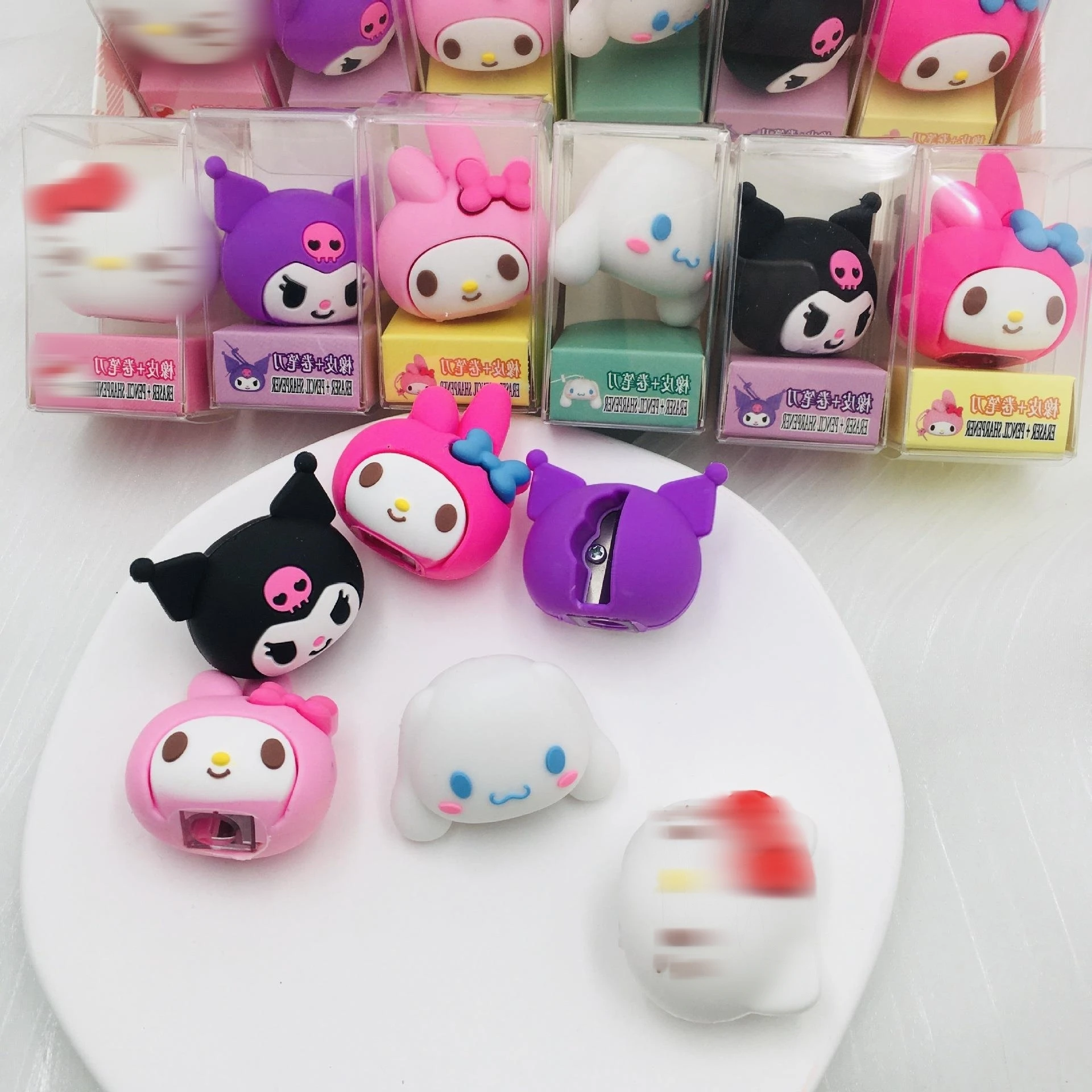 Newstar ns378 3D мультфильм ручной аниме Sanrio точилка для карандашей Kuromi