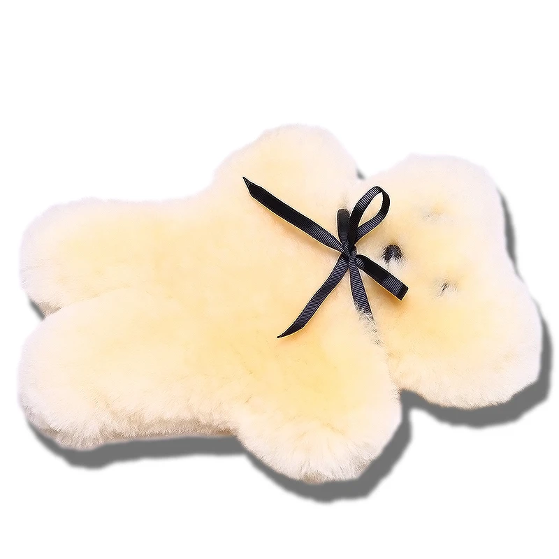 sheep skin flat teddy birthday gifts soft wool teddy bear toys