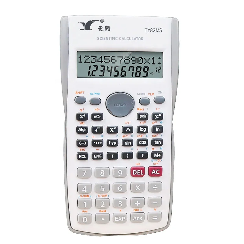 82MS 240 functions education student school scientific calculator 82MS High-end design calculator