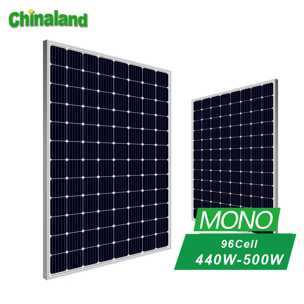 High grade photovoltaic 450watt 500 w solar panel/plate for home
