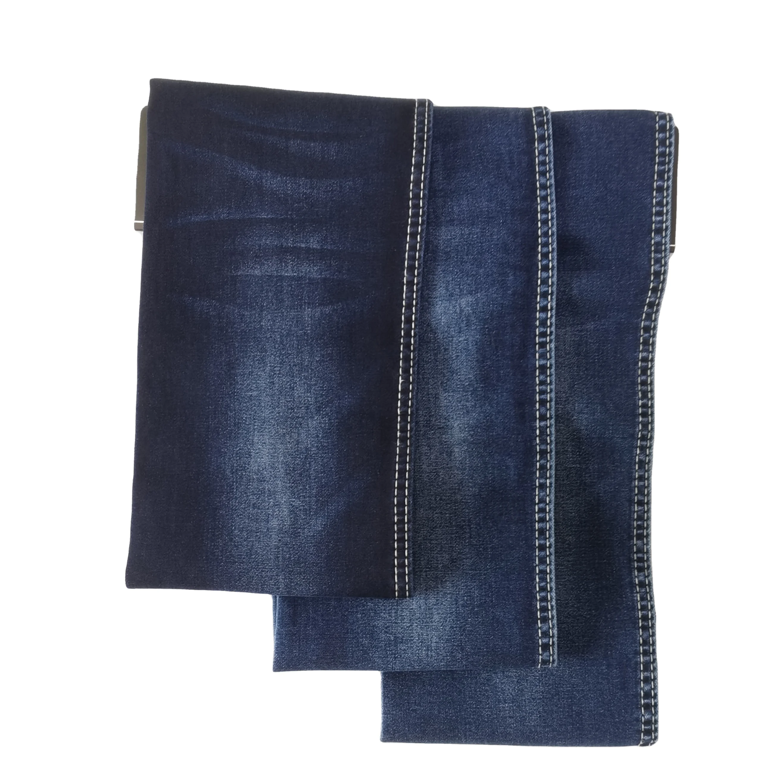 High quality good stretch 10 oz tencel American design netting weaving new development denim fabric