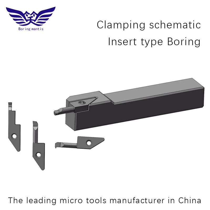small hole bore reaming cutter MTR Tungsten carbide boring tool for drill mini lathe machining