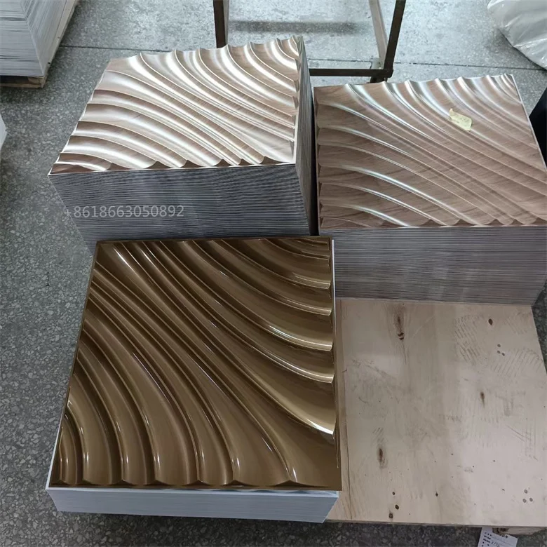 Manufacturer 3D Wall wallpaper decorative PVC 3D Wall Panels removable 3d plastic wall panel