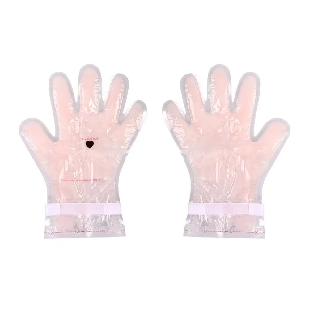 Hand Spa Whitening Moisturizing Therapy Treatment Paraffin Wax Cotton Mittens SPA Hand   Mask for Manicure