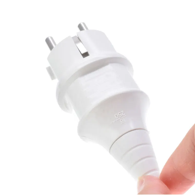 EU Socket Wiring Plug 16A 250V Schuko Type-F European Connector French German Korean Russia Assembly Receptacle Connector