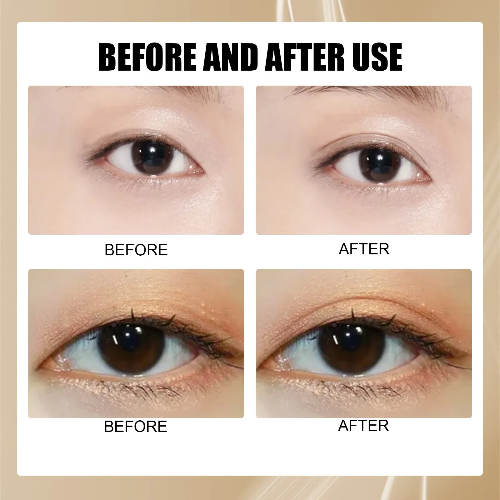 Wholesale waterproof invisible adhesive lace double eyelid sticker fitness all eye tape glue-free double eyelid tape