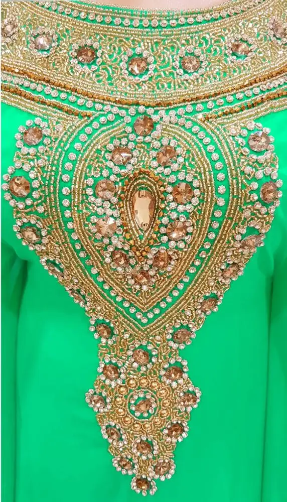 Dubai Abaya Muslim dress Women Evening Dresses Moroccan Wedding Kaftan Abaya plus size islamic clothing