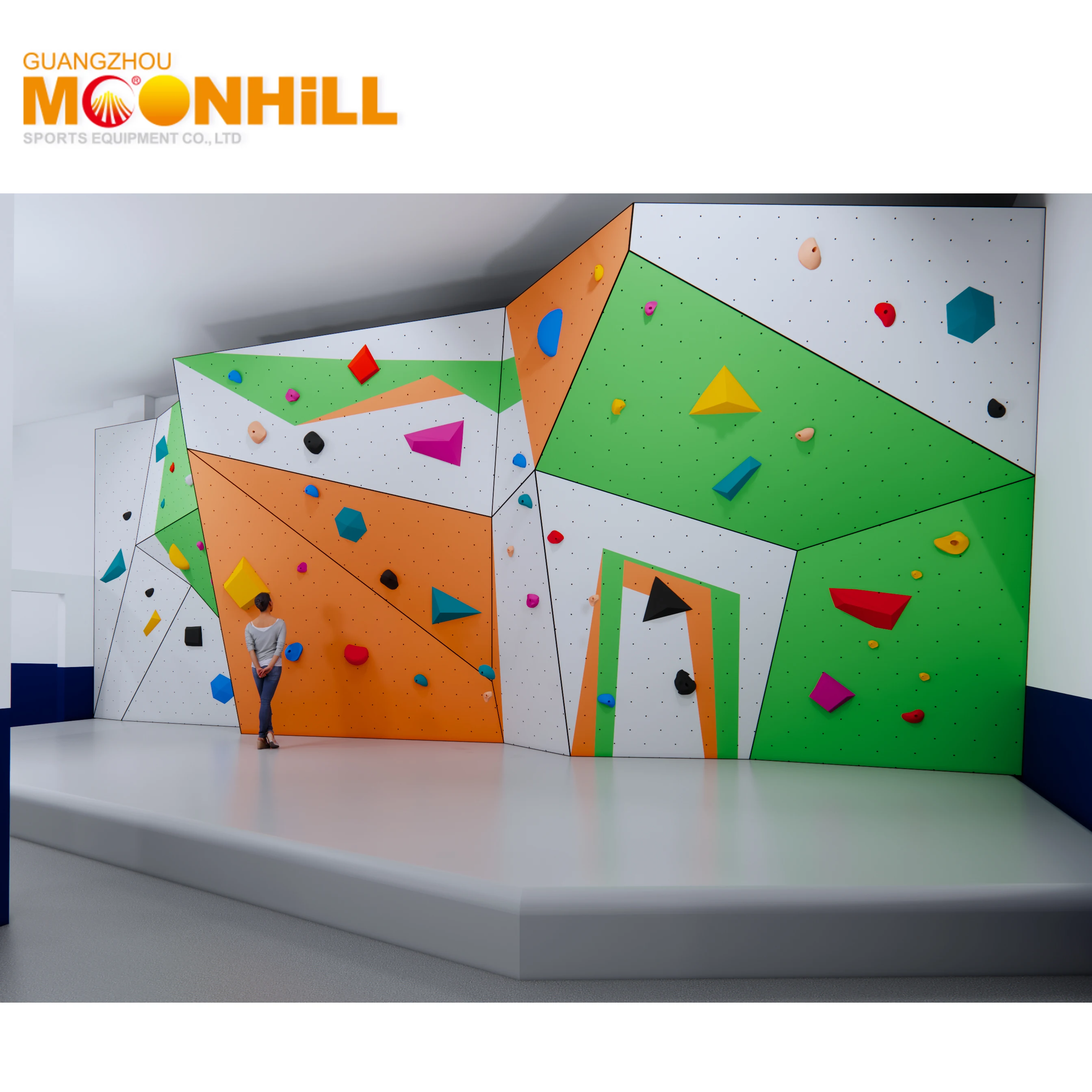 The popular Climbing Wall factory specializes in making climbing walls