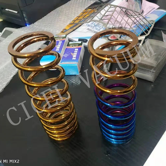 CICEL PVD vacuum coating machine forMotorcycle ornament