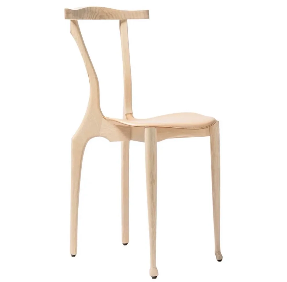 plywood solid walnut wooden arm hotel black  chair