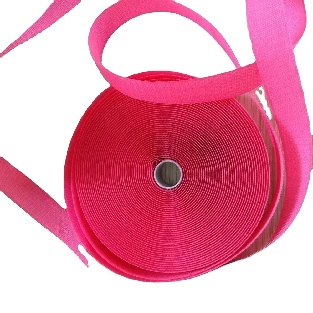 Wholesale Factory Price Colorful Reusable Strong Sticky Hook and Loop Tape Custom Different Size or Color Hook and Loop Strap