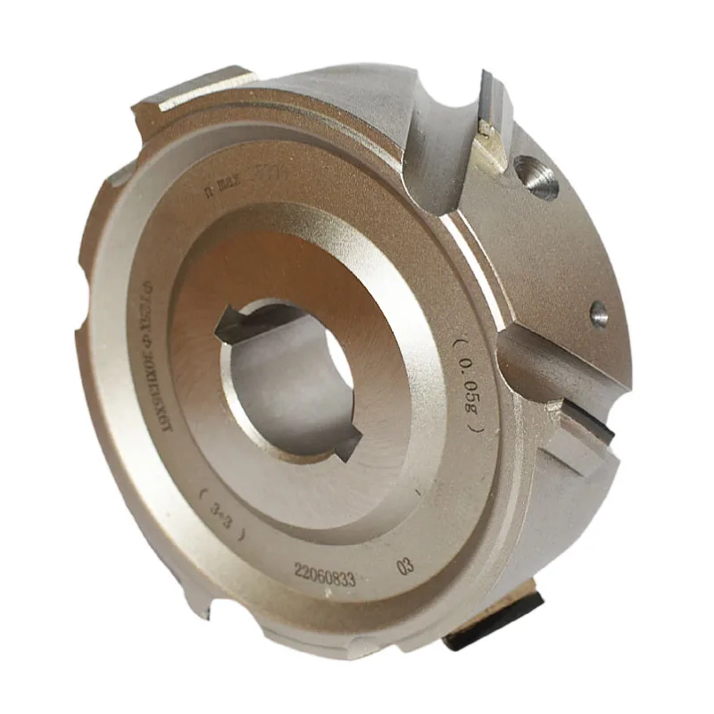 Factory Customized 125*30*H65 4+4 Diamond-tipped Edge Banding Cutters/PCD Pre-milling Tooling Cutter Heads for  Edgebanders