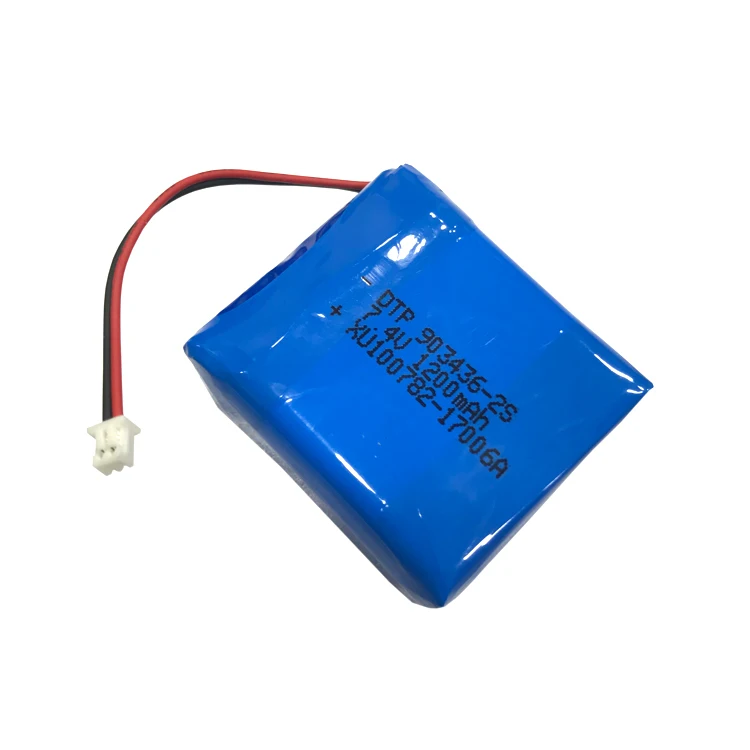 Kc approval 903436-2s Top quality 1200mah lithium 7.4v battery pack