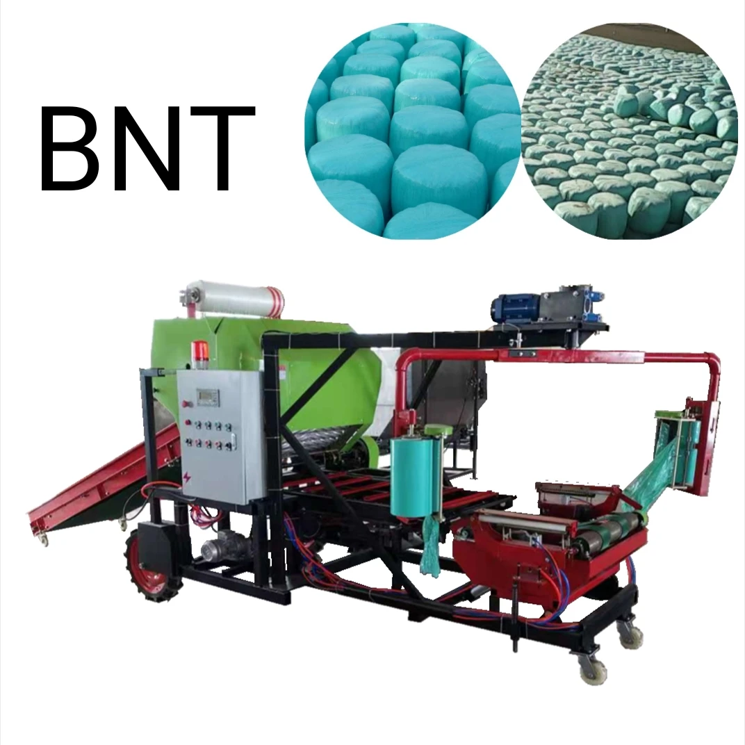 automatic corn silage round packing baler machine Agricultural machinery mini square hay balers