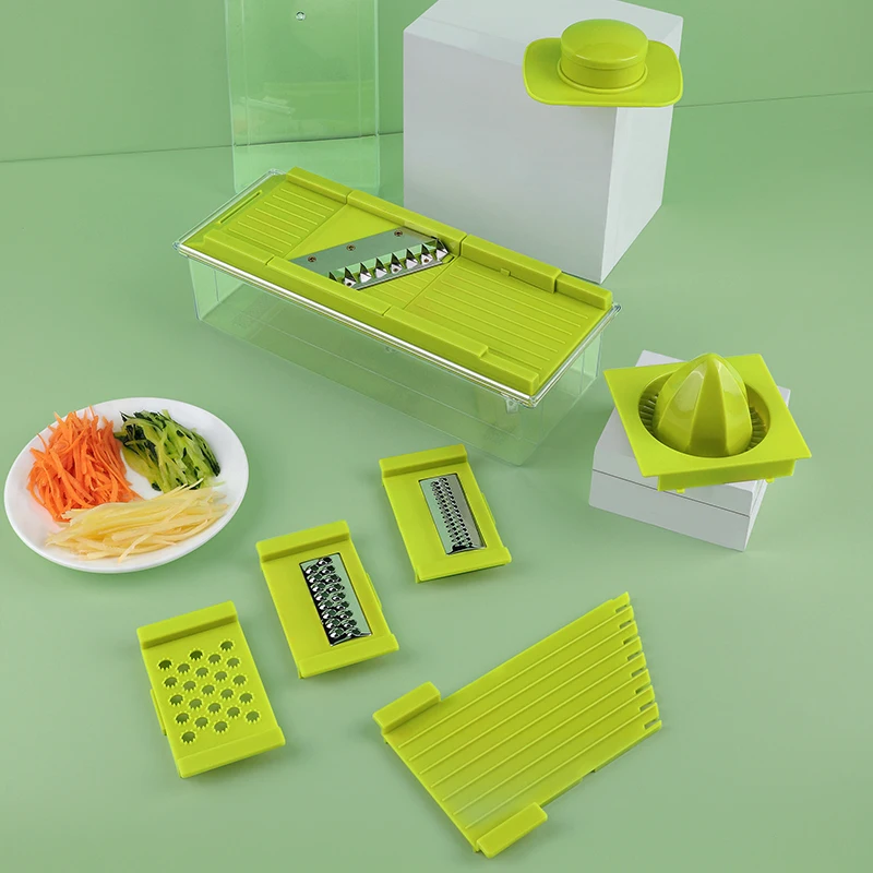 6 In 1 Multi Functional Potato Garlic Fruit Vegetable Peeler With ContainerAA