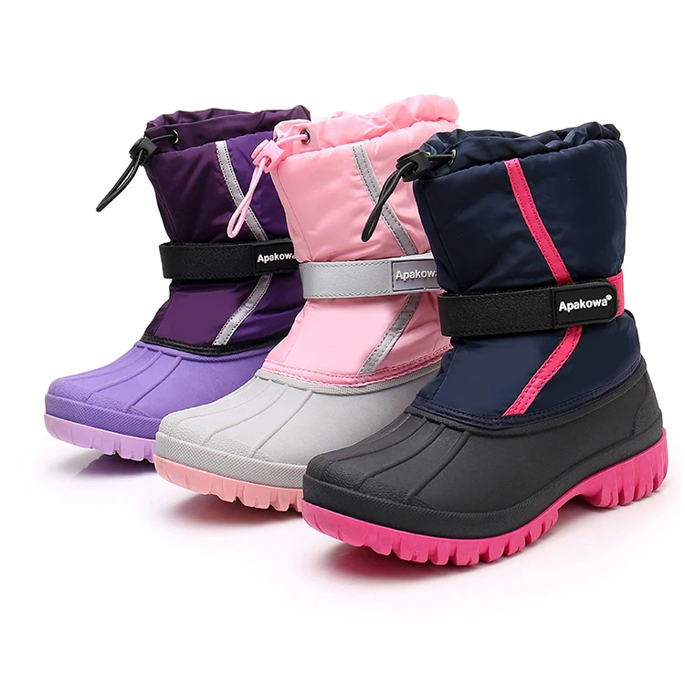 
Multi-Color Children Shoes Hot Sale Wholesale Price Snow Boots Winter Boots 