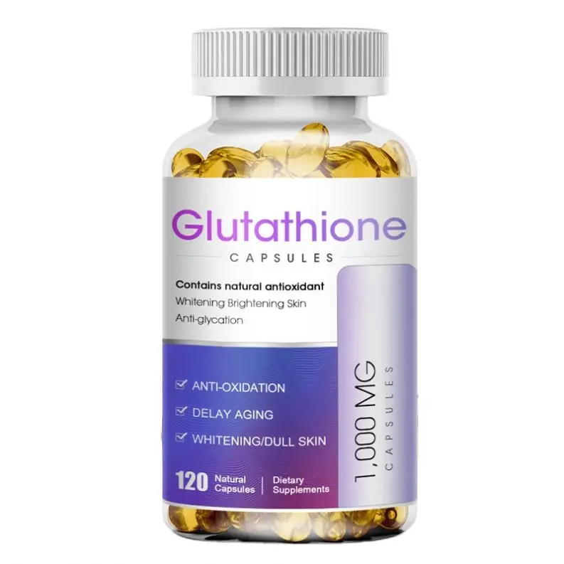 OLLIPrivate Label Glutathione softgels capsules glutathione supplement capsule with anti-aging and collagen