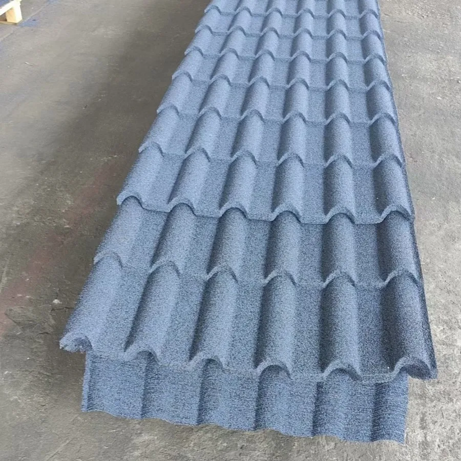 Metal Unique And Durable Stone Coated Roof Tiles 50 Year Warranty Fish-Scale Tiles In Low Price