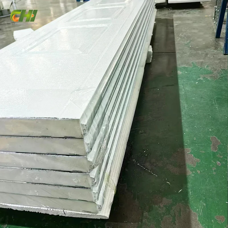 CHI 9x8 8x7 16x8 9x7 White Automatic Insulated Panel Sectional Garage Door USA For Garage Door