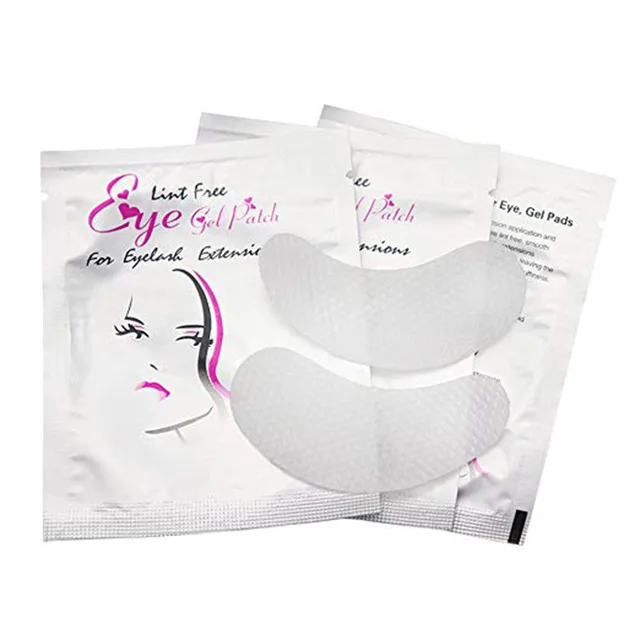 Beauty Hydrogen Eyelash Extension disposable eye patch Eyepatch Under Lash Hydrogel Lint Free Microfoam Eye Pad Gel Patch
