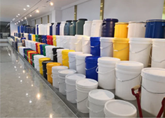 
Plastic bucket Factory hot sale wholesale IML color customized pp plastic bucket for ice cream container 1L with handle 