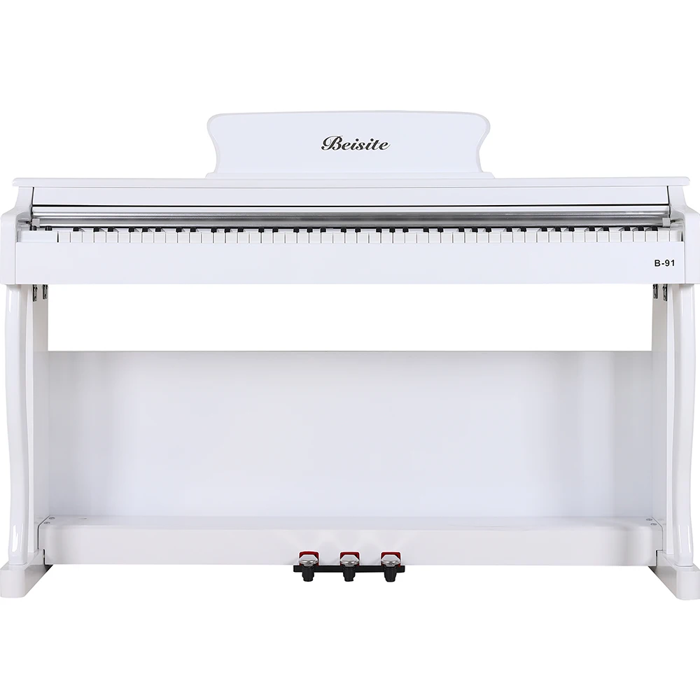 Upright 81 digital electronic 88 keys hammer action keyboard piano MIDI