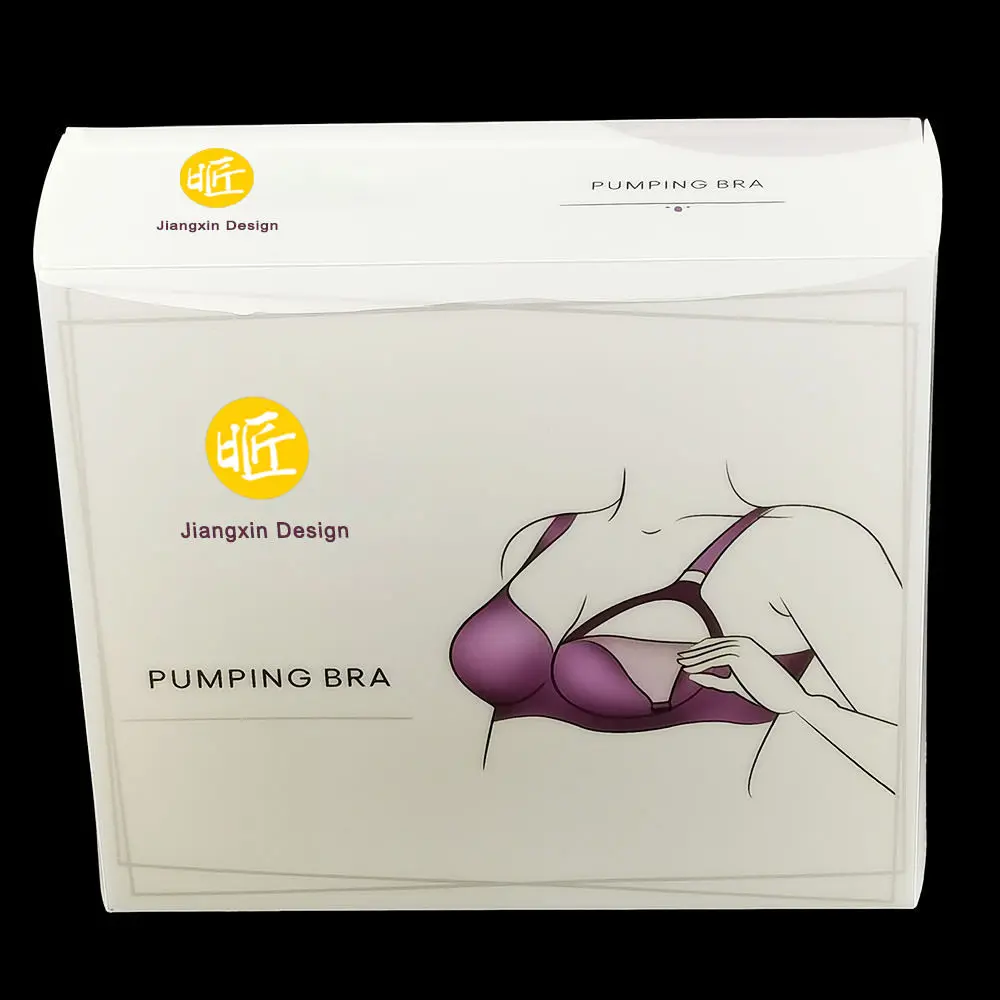 Eco Friendly Logo Printing PVC PET PP Women Swimwear Bra Plastic Packaging Gift Box