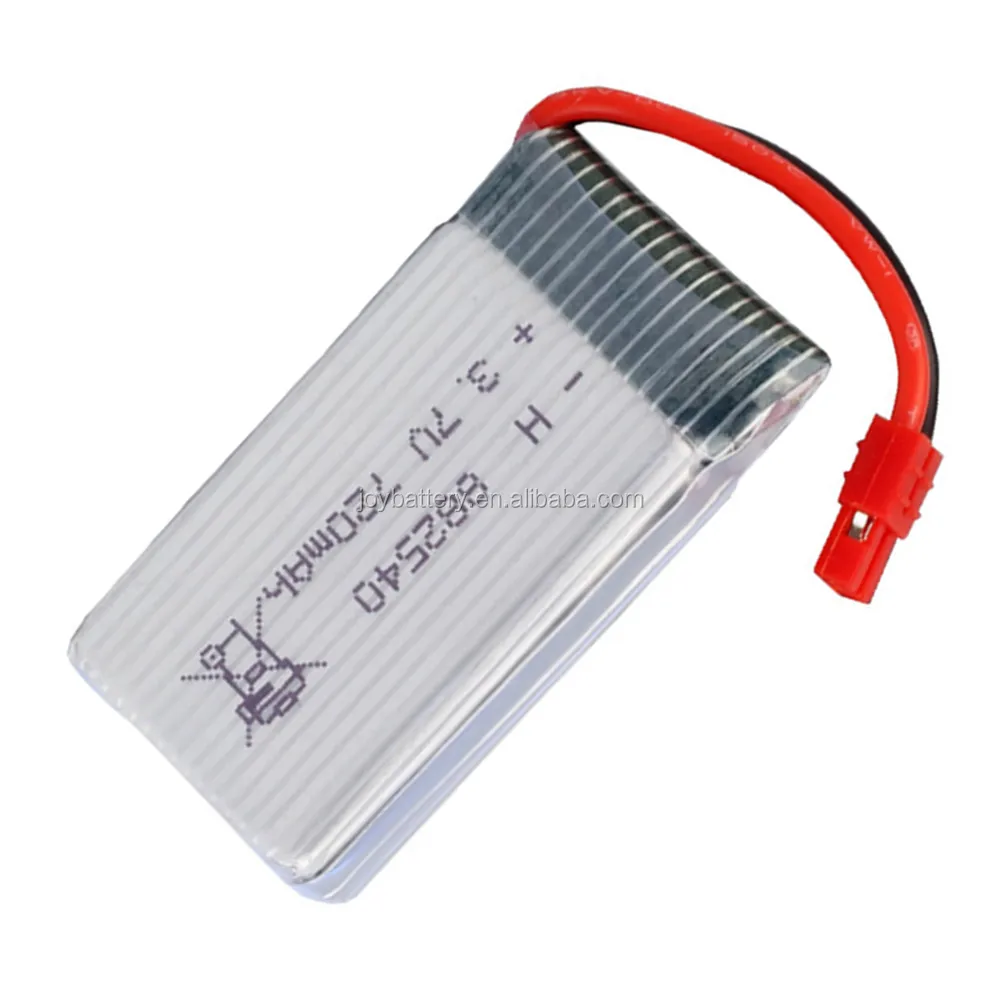 RC 882540 3.7V 720mAh 25C high rate helicopter lipo battery for X5C CX-30 F949 M68 model aircraft