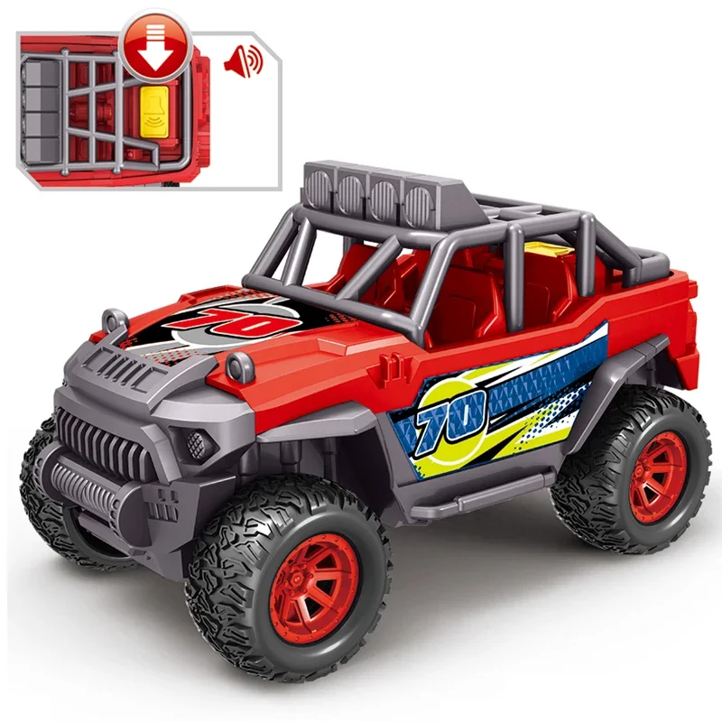1:18 музыкальное легкое инженерное транспортное средство F1 SUVS Freewheel игрушечный автомобиль инерционный пластиковый Электромобиль игрушка