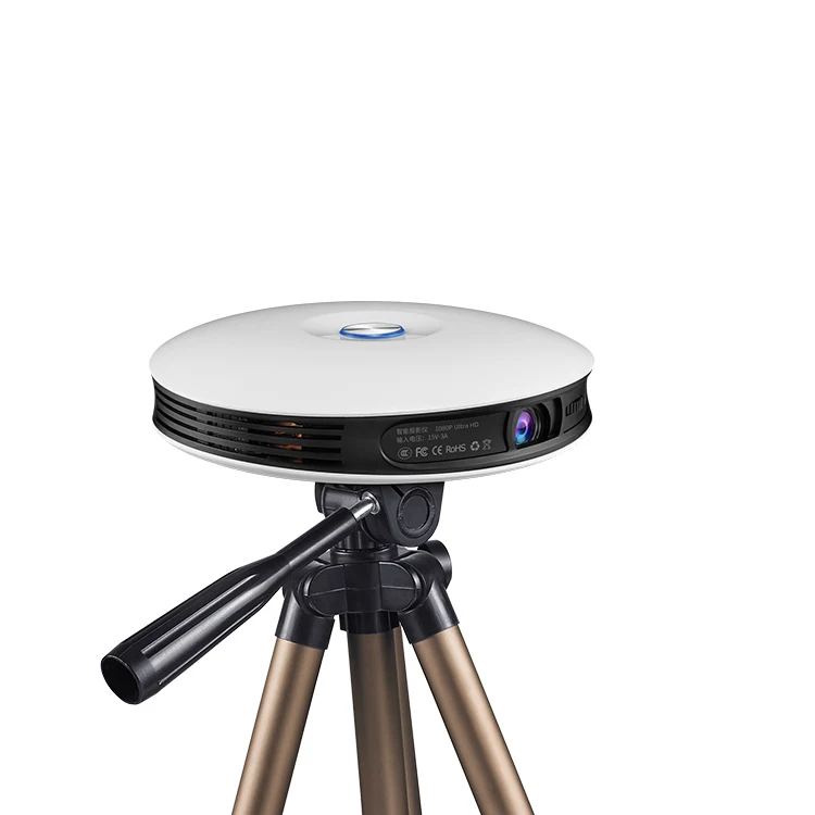 2019 Newest 3D 4K Wireless Projector 1080P DLP Smart Mobile Android Mini LED Wifi Projector