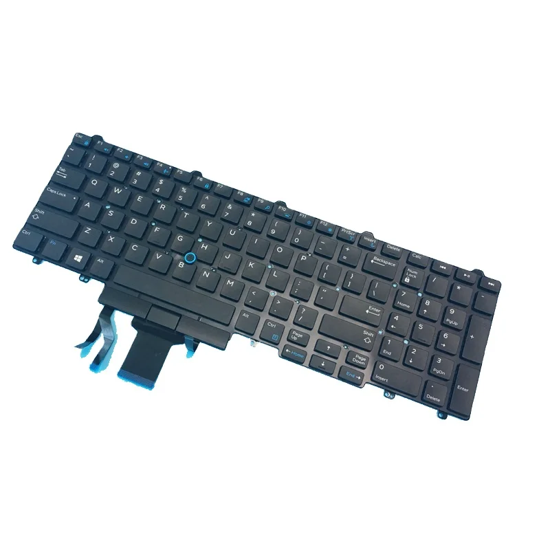 New Keyboard for Dell Latitude E5550 E5570 Backlit with Pointer Laptop US keyboard