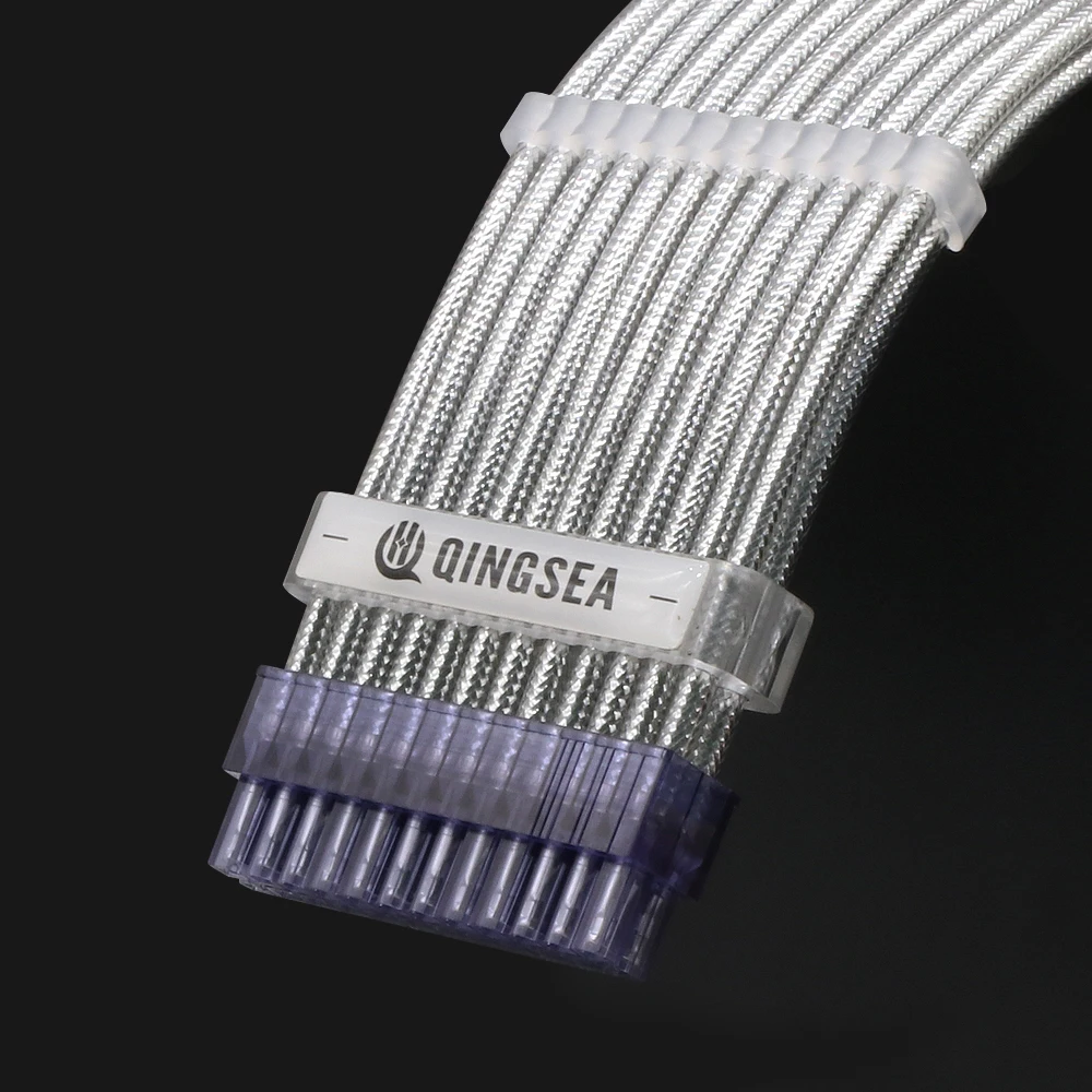 Sleeved Cables PSU Extension Kit 18AWG/16AWG 30cm ATX 24pin,CPU4+4p,PCI-E 6+2p For ATX Power Supply Cable