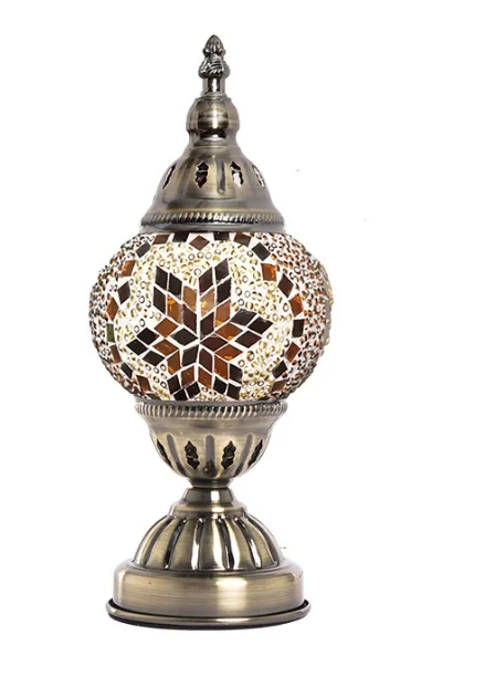 Turkish Mosaic Lamp Children Diy Handmade Material Package Creative Art Set Group Building Activity Gift Bright Color
