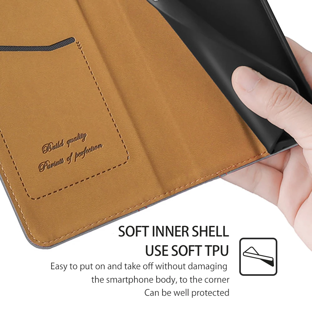 Flip Leather Wallet Mobile Case for OPPO A3 A5 A7 A8 A9 2020 A91 A92 A93 A94 ACE2 AX5S Wallet Phone Cover Bags