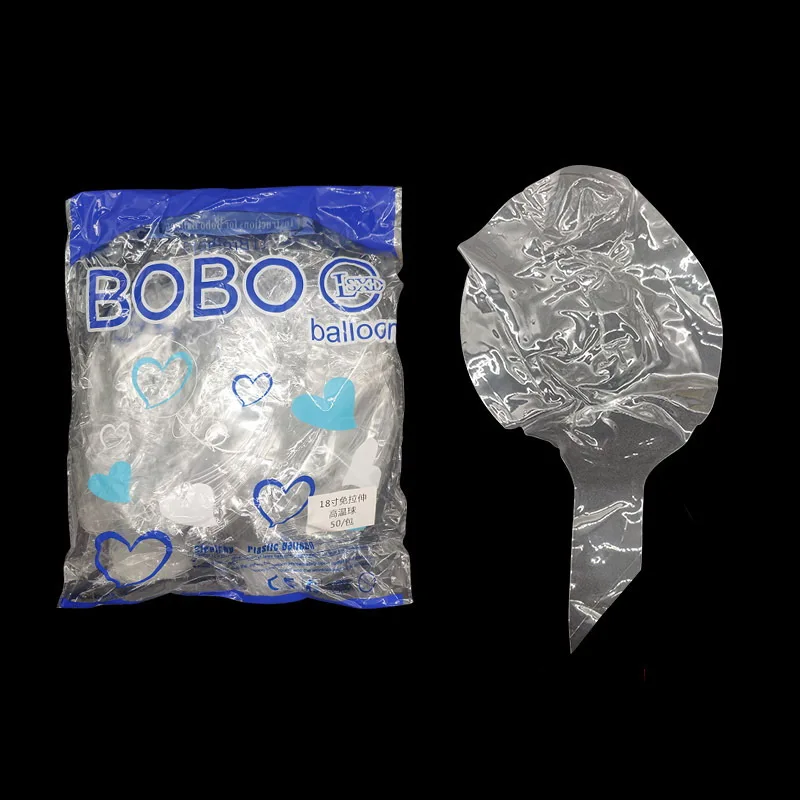 Растягивающиеся шары Bobo круглая форма прозрачный воздушный шар