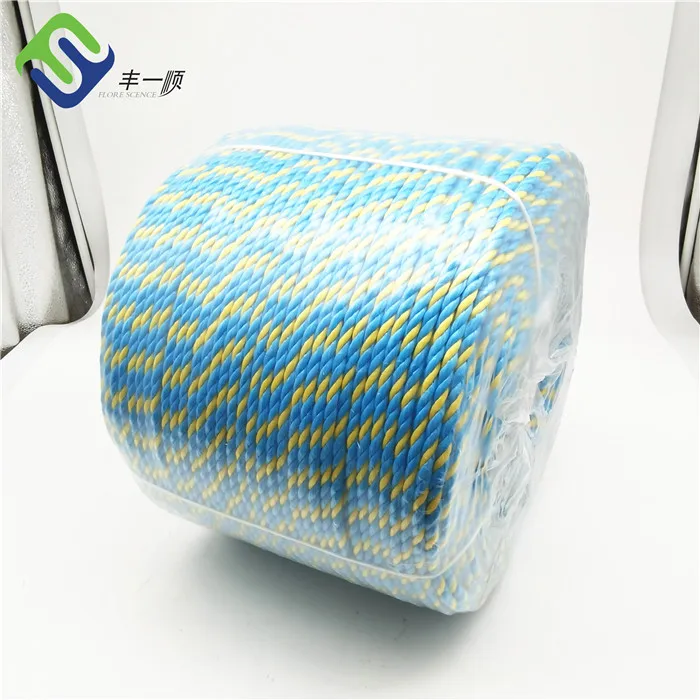 Telstra / Parramatta rope,6mm cable hauling PP Split Film Telstra Rope 6mmx400m For Telecommunications