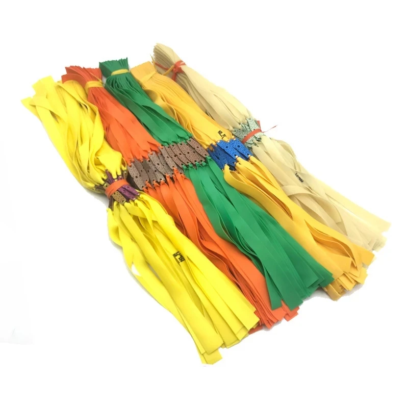 Slingshot Hunting Flat Rubber Band Thickness 0.5-0.8mm sling shot Natural Latex Flat Elastic Resilient for Shooting