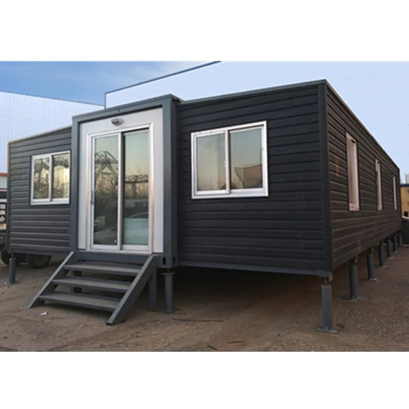 Cheap Shipping Container Homes Australia Luxury Villa 20FT 40FT 2 Bedroom Folding Expandable  Prefab Container Houses