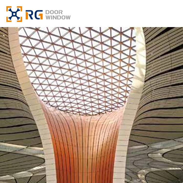 Factory Wholesale custom Aluminium curtain wall designs exterior building solid aluminum metal facade panels