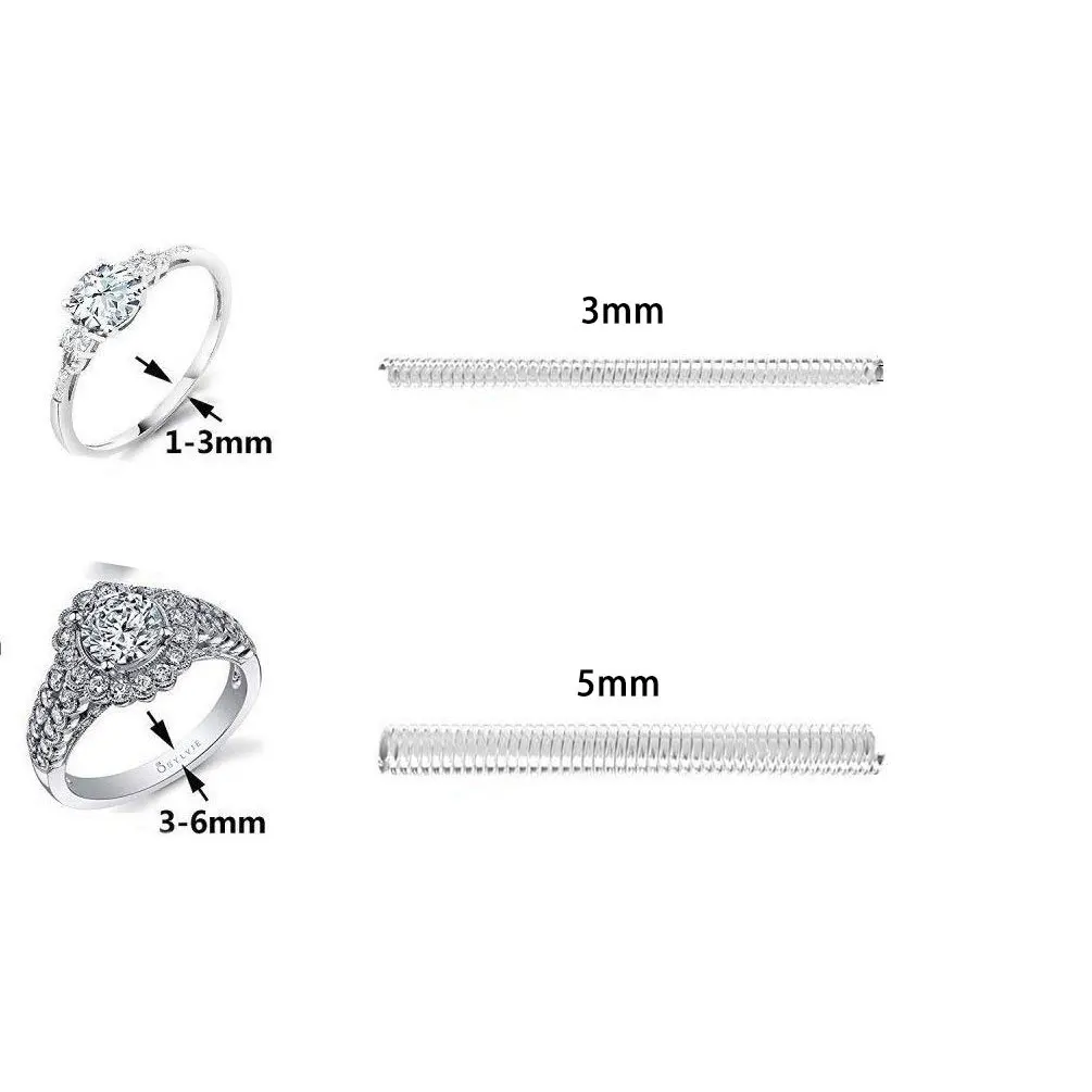 Diamond ring size modification water artifact ring adjustment accessories rope ring line fish wire transparent
