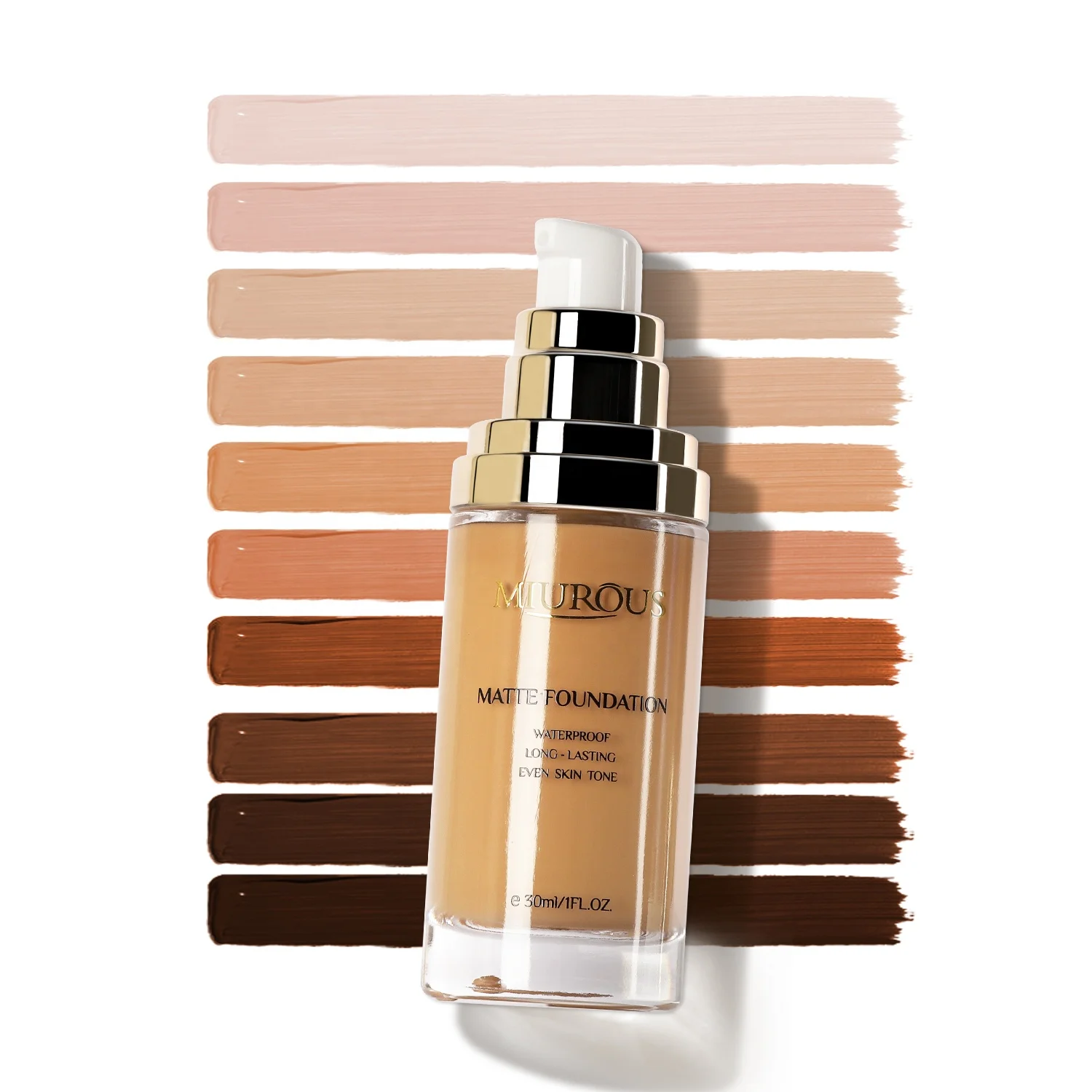 Waterproof Makeup Base De Maquillaje Full Coverage Makeup Liquid Foundation Concealer Private Label For Black Women