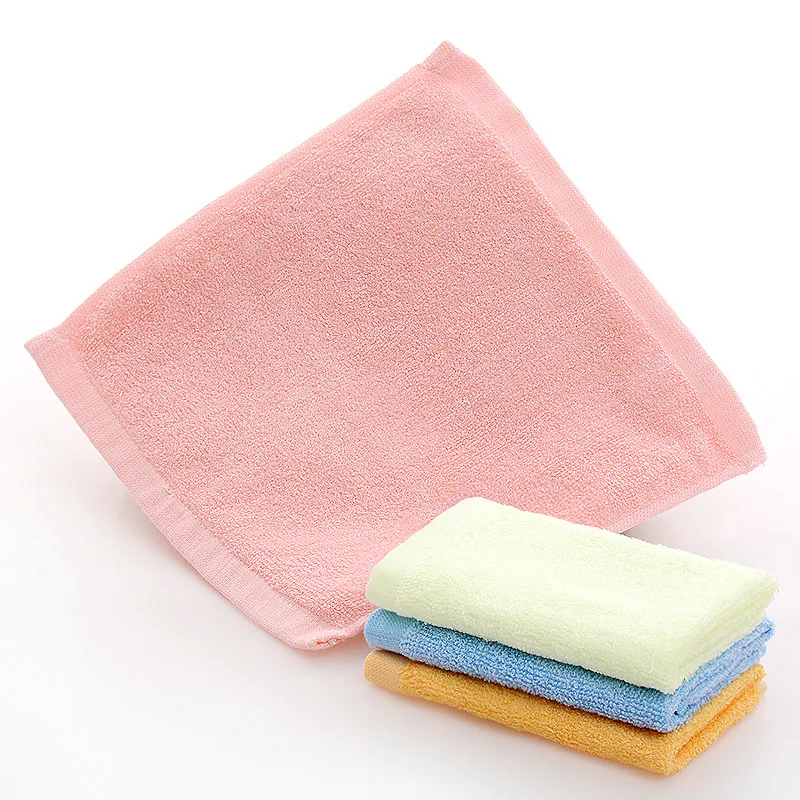 30X30 Bamboo Fiber Terry Cloth Washcloth Bath Face Hand Towel
