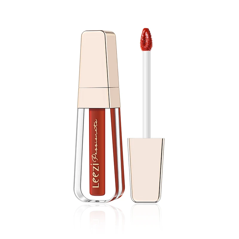 
6 Colors Glitter Lip Gloss Private Label Glossy Lip Gloss 