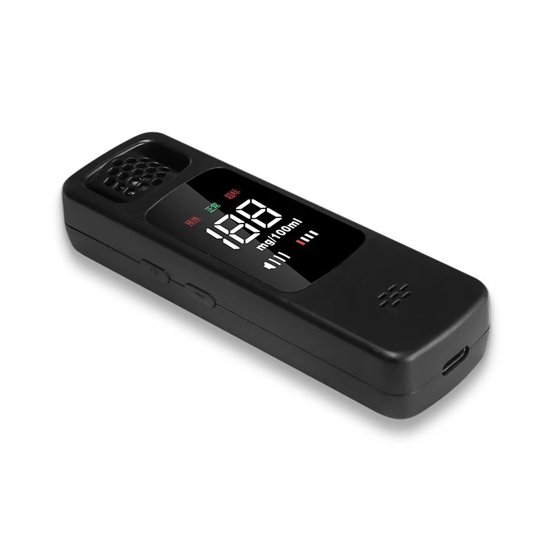 Лидер продаж цифровой электронный алкотестер перезаряжаемый от USB