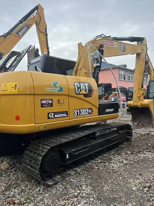 Oil Saving 13 Ton Original Caterpillar  Excavators  Cat 313D   Hydraulic Crawler Excavator  Used Excavators