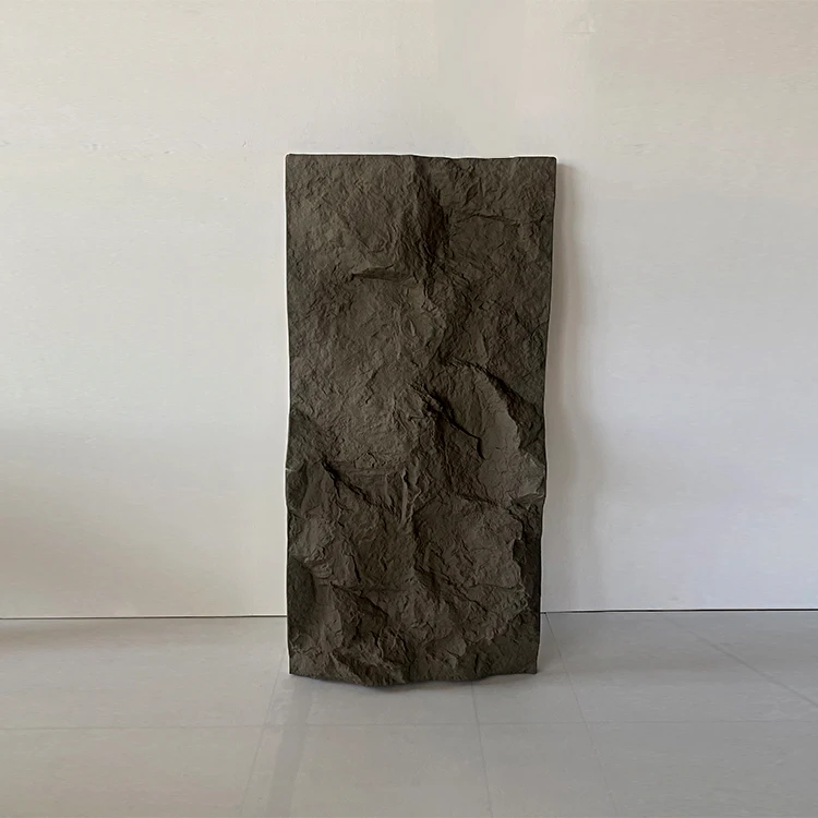 Decorative Rock PU Stones External Wall Panel Artificial Faux Stone Indoor Wallboard Wallpanel Exterior Cladding for Walls