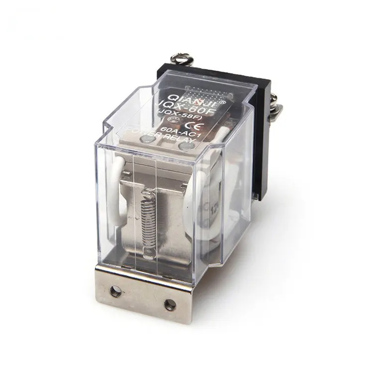 QIANJI 60F 1Z 60a 12v starter relay dc factory voltage sensitive relay current protection power relay